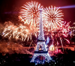 7月14日革命記念日のパリ観光