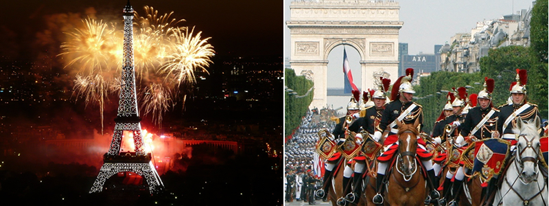 パリ祭７月14日,フランス革命記念日７月14日,パリ祭花火,パリ祭パレード,フランス７月14日の観光,7月14日革命記念日のパリでの過ごし方,7月14日革命記念日のパリ観光