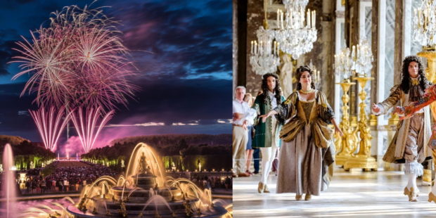 夏限定！ベルサイユ宮殿夜の噴水ショーと花火、貴族の舞踏会「王のセレナーデ」2022年イベント