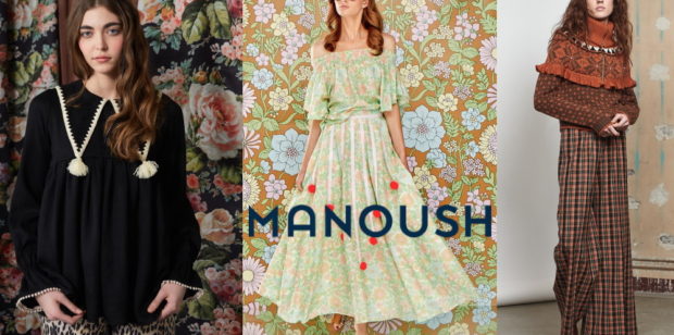 ボヘミアンな大人かわいいフランス発のファッションブランド MANOUSH(マヌーシュ)のコレクションとパリの店舗リスト