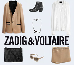ZADIG & VOLTAIREパリ,ZADIG & VOLTAIREパリの店舗,パリのブランドショップ,フランスのファッションブランド,ZADIG & VOLTAIREメンズ,ZADIG & VOLTAIREレディース